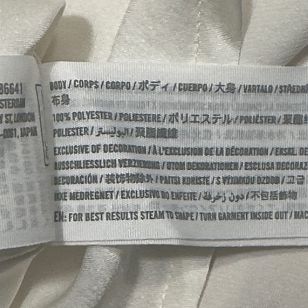 NWT Abercrombie & Fitch Cowl Neck Draped Maxi Dress Sz S - Picture 9 of 9